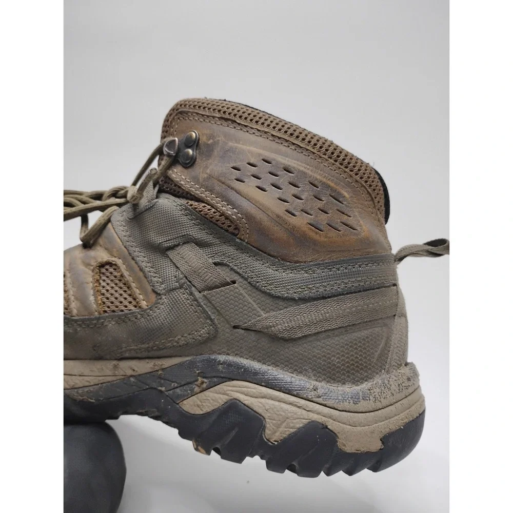 Keen Boots Targhee Vent Mid Brown Hiking High Top Mens Size 11